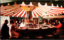 Vintage C 1960's View Carousel Bar Lounge Hotel Monteleone New Orleans Postcard  picture