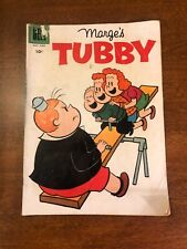 COLLECTIBLE DELL MARGES TUBBY COMIC CARTOON BOOK NO 28 MAY JUNE 1958 SILVER AGE picture