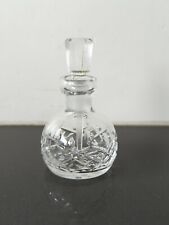Waterford Crystal LISMORE Round Perfume Bottle with Stopper - 4 3/4