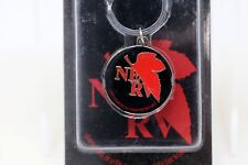 Great Eastern Evangelion Metal NERV Logo Keychain NIP picture