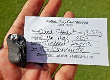 18.3 gram - OUED SFAYAT (H5 Chondrite) Meteorite - witnessed fall in 2019 picture