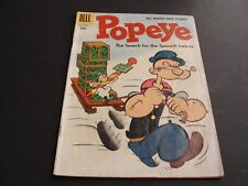 POPEYE-The Search for the Spinach Icebox #37July-Sept.1956-(4.0 VG) Comic Book.  picture