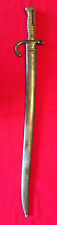 French model 1866 Chassepot rifle bayonet, ￼1874 dated, numbers match picture