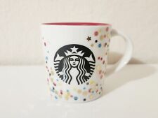 Starbucks Holiday Christmas Confetti 3 oz Mini Espresso Mug Cup Ornament 2016 picture