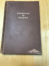 RARE Introduction To Ballistics United States Army July 1921 Ordnance Dept. book picture
