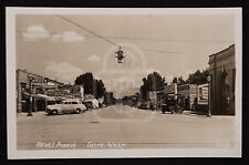 Scarce RPPC of Naches Ave. Selah, Washington. C 1940's Ellis 6818 picture