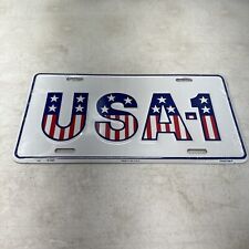 1988 USA-1 Vintage Booster License Plate USA-1 Chevy Hot Rod N.O.S picture