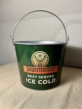 Jagermeister Galvanized Metal Bottle Service Ice Beer Bucket *BRAND NEW* picture