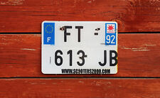 FRANCE/FRENCH Motorcycle License Plate from Europe picture