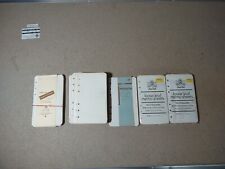 Vintage Lot Of Loose Leaf Memo Sheets 6 X 3 1/2 Inches Old New Stock  picture