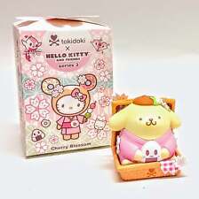 Tokidoki x Hello Kitty Series 3 Cherry Blossom Pompompurin Blind Box Figure picture