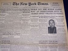 1948 DECEMBER 28 NEW YORK TIMES - CARDINAL MINDSZENTY SEIZED - NT 3761 picture