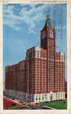 American Furniture Mart Chicago Illinois Ill Posted 1942 Postcard picture