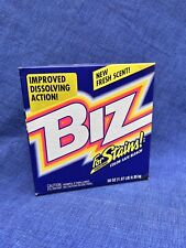 Vintage BIZ Detergent for Stains Laundry Soap Made USA 30oz New picture