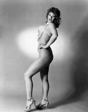 Vintage Photo 8.5x11   #25144 Lovely Burlesque Stripper Jami Ascollo picture