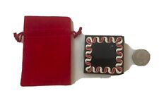 vintage compact, Elgin American with A Red Velvet Pouch picture