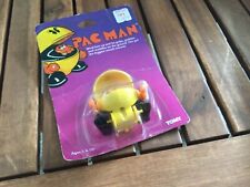 VINTAGE PAC-MAN TOMY WHITE KNOB WIND UP NEW IN PACKAGE picture