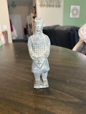Antique Terracotta Chinese Warrior Statue picture