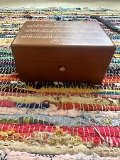 Vintage Swiss Luge Antique Music Box - “Die Forelle” picture
