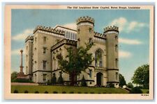 c1950s The Old Louisiana State Capitol, Baton Rouge, Louisiana LA Postcard picture