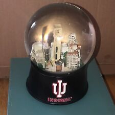 IU Indiana University ￼Musical Snow Globe Snowglobe Jays Collegiate ￼license picture