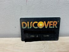 Vintage Discover Credit Card -expired 1994 - B64 picture