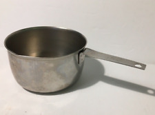 Vintage Foley's 2 Cup Measuring Cup - Melting Pot - Stainless Steel picture