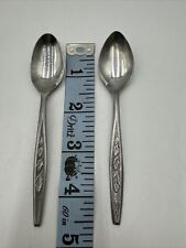 Vintage Stainless Steel Japan 2 Small Spoons Baby Or Jelly Spoons picture