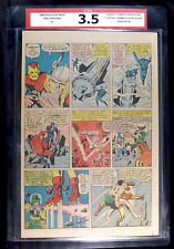 The Avengers #4 CPA 3.5 SINGLE PAGE #17/18 1st Silver Age App of Captain America picture