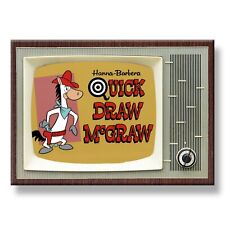 QUICK DRAW McGRAW TV 3.5 inches x 2.5 inches FRIDGE MAGNET picture