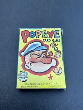 VINTAGE 1950’s ED-U-CARDS Mfg POPEYE THE SAILOR PLAYING CARD GAME 36 CARD picture