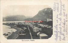 AK, Metlakatla, Alaska, RPPC, Bird's Eye View Of City, Photo picture