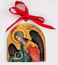 Archangel Gabriel Ornament by Byron Birdsall Alaska Artist Saint Angel Christian picture