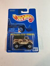 Hot Wheels Mercedes Benz Unimog #239 Blue Card 1991 White Octs Wheels picture