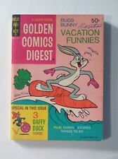 Vintage Golden Comics Digest Vacation Funnies BUGS BUNNY #30 July 1973 Gold Key. picture