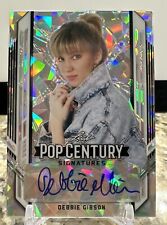 2021 Leaf Pop Century Debbie Gibson Cracked Ice Auto /22 Autograph Pop Sensation picture