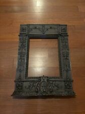 Antique Vintage Wooden Carved Frame Large Heavy For Painting Or Mirror  picture