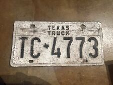 Texas Truck Vintage License Plate Vintage Decor Man Cave picture