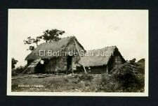 ANTIQUE RPPC POSTCARD / NATIVE HOUSES PORTO RICO / PUERTO RICO 1900's picture
