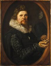 Dream-art Oil painting Portrait-of-a-Man-Frans-Hals-Oil-Painting in oil on canva picture