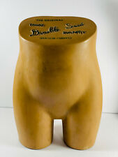 vtg 40s 50s Isaacson Carrico Double Seat Panties Advertising Store Display bust picture