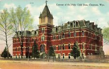Convent of the Holy Child Jesus, Cheyenne, Wyoming WY - c1910 Vintage Postcard picture
