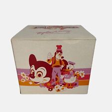 Vintage 1986 Walt Disney World Together at Disney Cardboard Gift Box 6x6x5 picture