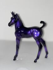 Peter Stone 2022 “Violeta” Dark Metallic Purple Unicorn Arabian Foal picture