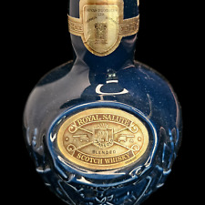 CHIVAS BROTHERS Royal Scotch Whiskey Blue Bottle Vintage Ceramic WADE (EMPTY) picture