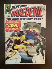Daredevil #3 GD 1964 2.5-3.0 Complete Intact 1st Owl 3rd App DD Marvel Comics picture