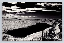 c1948 RPPC Infrared Photo Lake of the Clouds Porcupine Mtns MI Postcard picture
