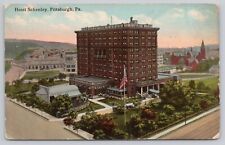 Hotel Schenley Pittsburgh Pennsylvania PA Allegheny CO Antique Postcard c1913 picture