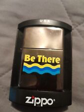 Vintage 2002 Be There Newport Cigarettes Midnight Chrome Zippo Lighter New picture