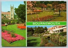 Postcard UK England Bournemouth multiview c1991  2S picture